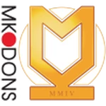 This is Home Team logo: Milton Keynes Dons