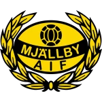 This is Away Team logo: Mjallby AIF