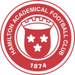 This is Home Team logo: Hamilton Academical