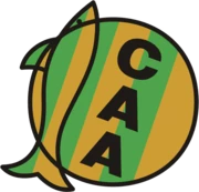 This is Home Team logo: Aldosivi