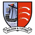 This is Away Team logo: Maldon & Tiptree